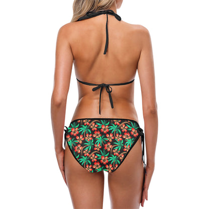 Hawaiian Themed Pattern Print Design H022 Bikini