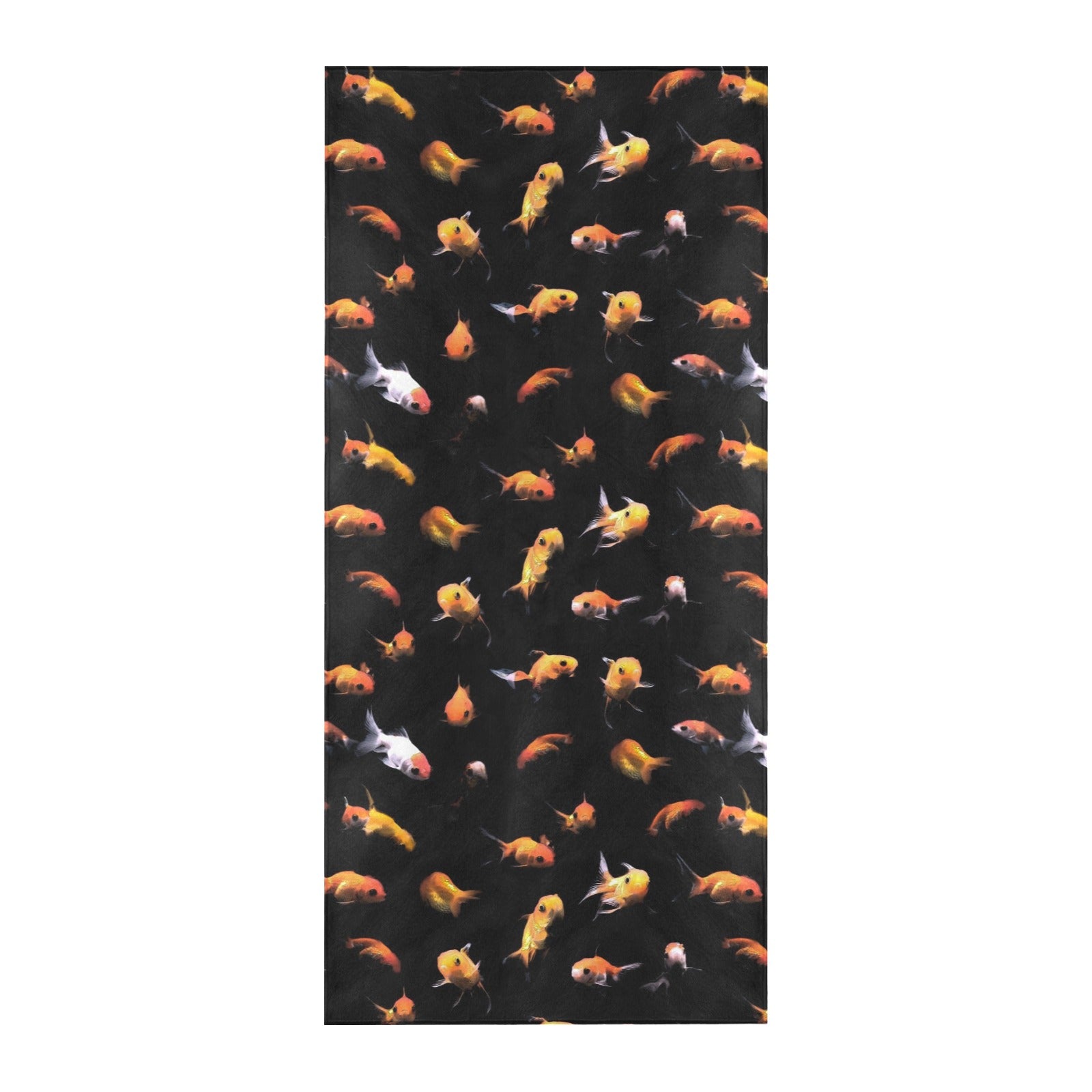 Goldfish Print Design LKS402 Beach Towel 32" x 71"