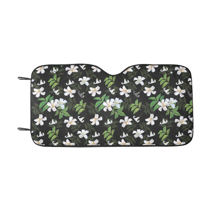 Sampaguita Print Design LKS301 Car front Windshield Sun Shade