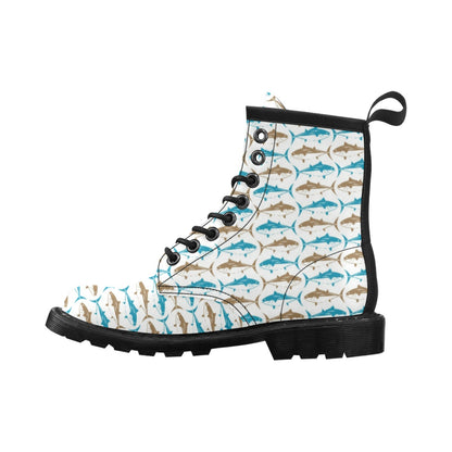 Tuna Fish Print Design LKS301 Women's Boots