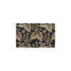 Brown Tropical Palm Leaves Kitchen Mat