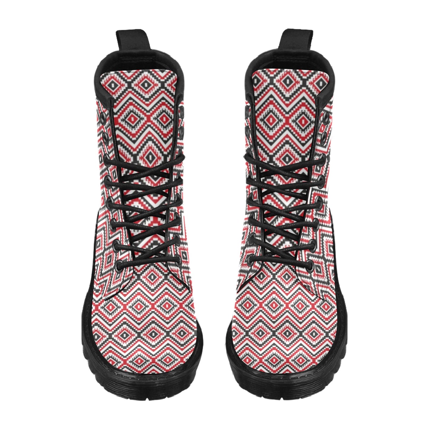 Native American Themed Tribal Print Women's Boots