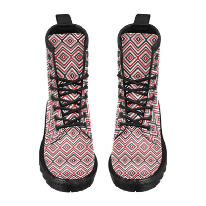 Native American Themed Tribal Print Women's Boots