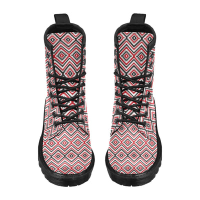 Native American Themed Tribal Print Women's Boots