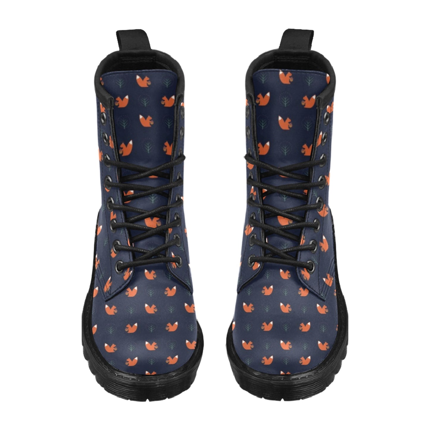 Squirrel Print Design LKS303 Women's Boots