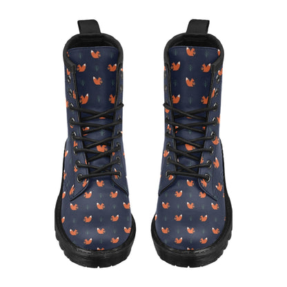 Squirrel Print Design LKS303 Women's Boots