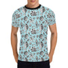 Seashell Beach Print Design LKS302 Men's All Over Print T-shirt