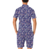 Butterfly Print Design LKS303 Men's Romper