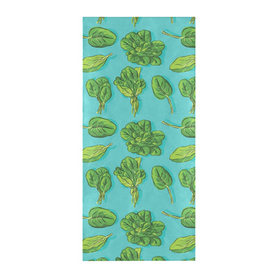 Spinach Print Design LKS301 Beach Towel 32" x 71"