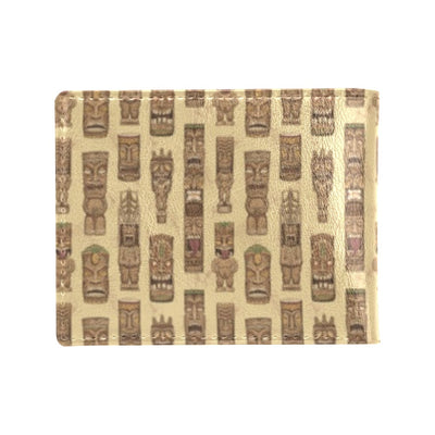 Totem Tiki Style Themed Design Men's ID Card Wallet