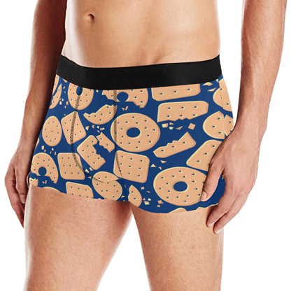 Cracker Pattern Print Design 03 Men's Boxer Briefs