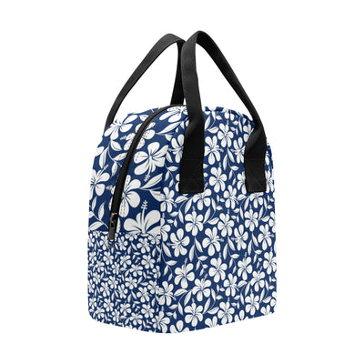 Hibiscus Pattern Print Design HB031 Insulated Lunch Bag