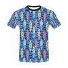 Surfboard Print Design LKS304 Men's All Over Print T-shirt