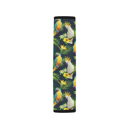 Parrot Pattern Print Design A03 Car Seat Belt Cover