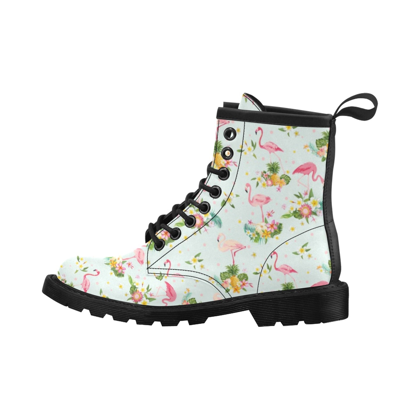 Flamingo Sweet Pattern Women's Boots