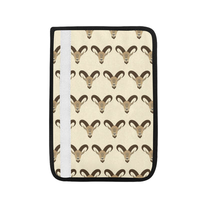 Goat Pattern Print Design 01 Car Seat Belt Cover