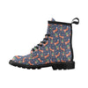 Fox Strawberry Print Pattern Women's Boots