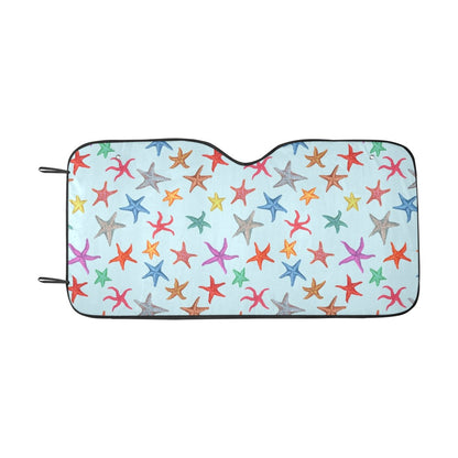 Starfish Print Design LKS402 Car front Windshield Sun Shade