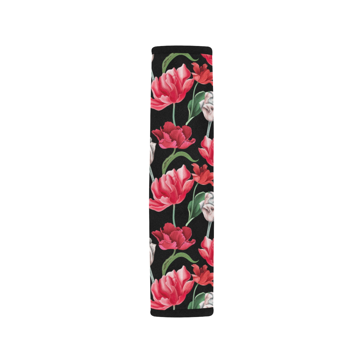 Tulip Pattern Print Design TP08 Car Seat Belt Cover