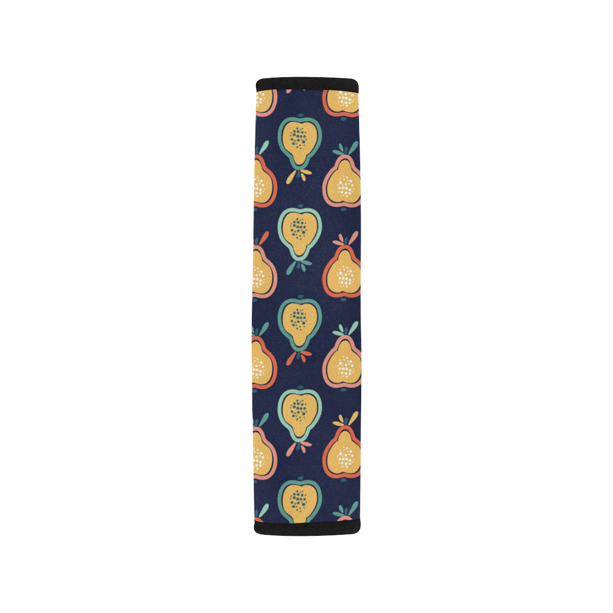 Pear Pattern Print Design PE03 Car Seat Belt Cover