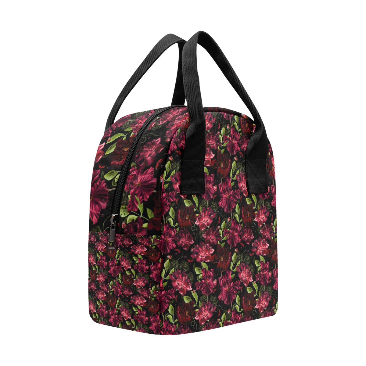 Iris Pattern Print Design IR03 Insulated Lunch Bag