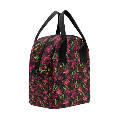 Iris Pattern Print Design IR03 Insulated Lunch Bag