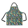 Cactus Pattern Print Design 05 Apron with Pocket