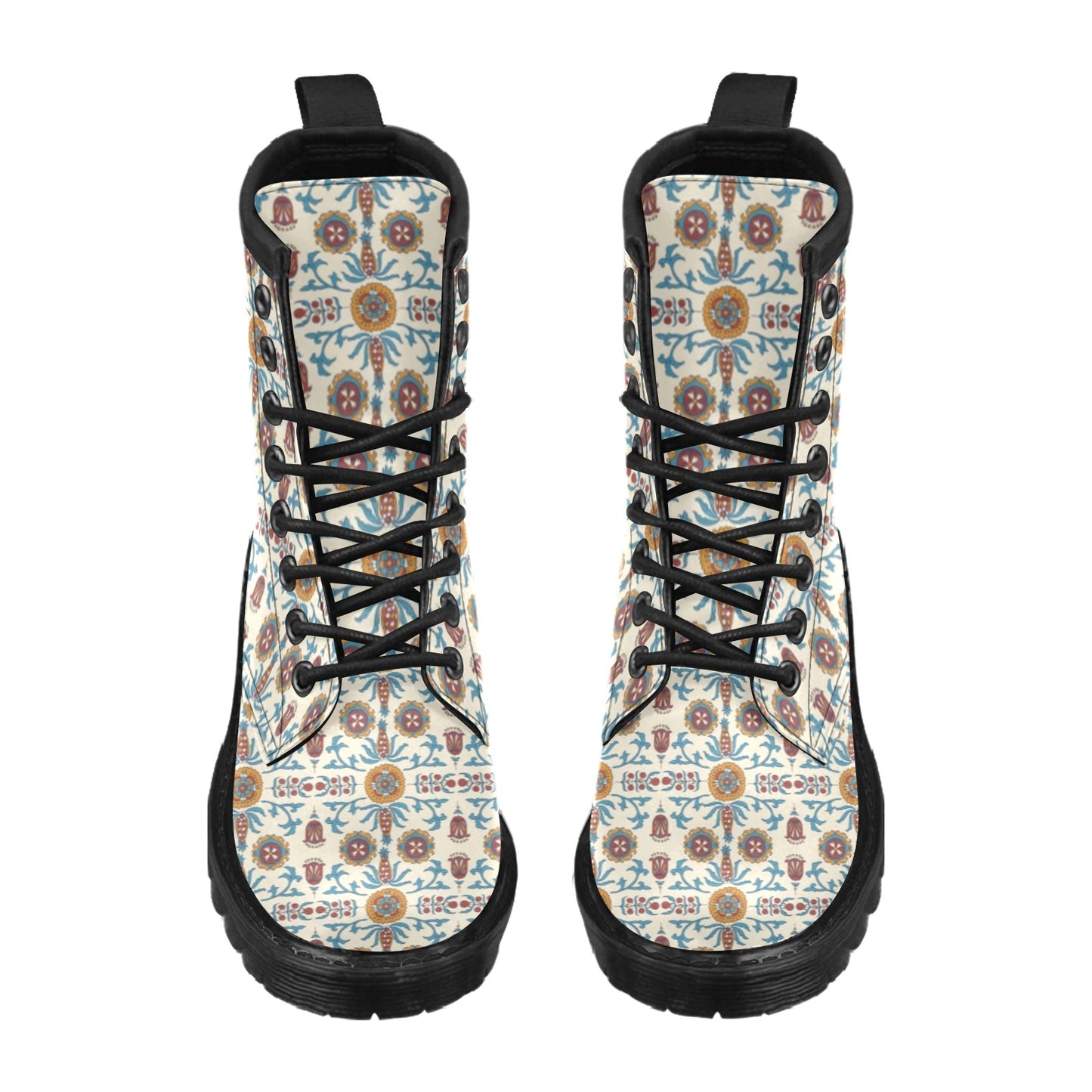 Suzani Print Design LKS301 Women's Boots