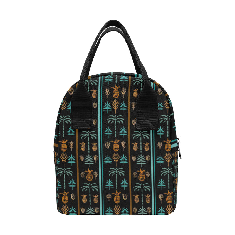 Hawaiian Themed Pattern Print Design H023 Insulated Lunch Bag