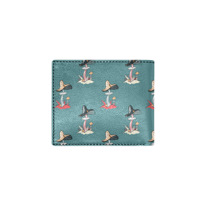 Mushroom Pattern Print Design A04 Men's ID Card Wallet