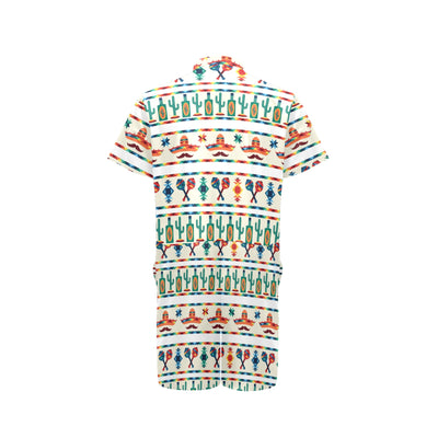 Maracas Mexican Pattern Print Design 01 Men's Romper