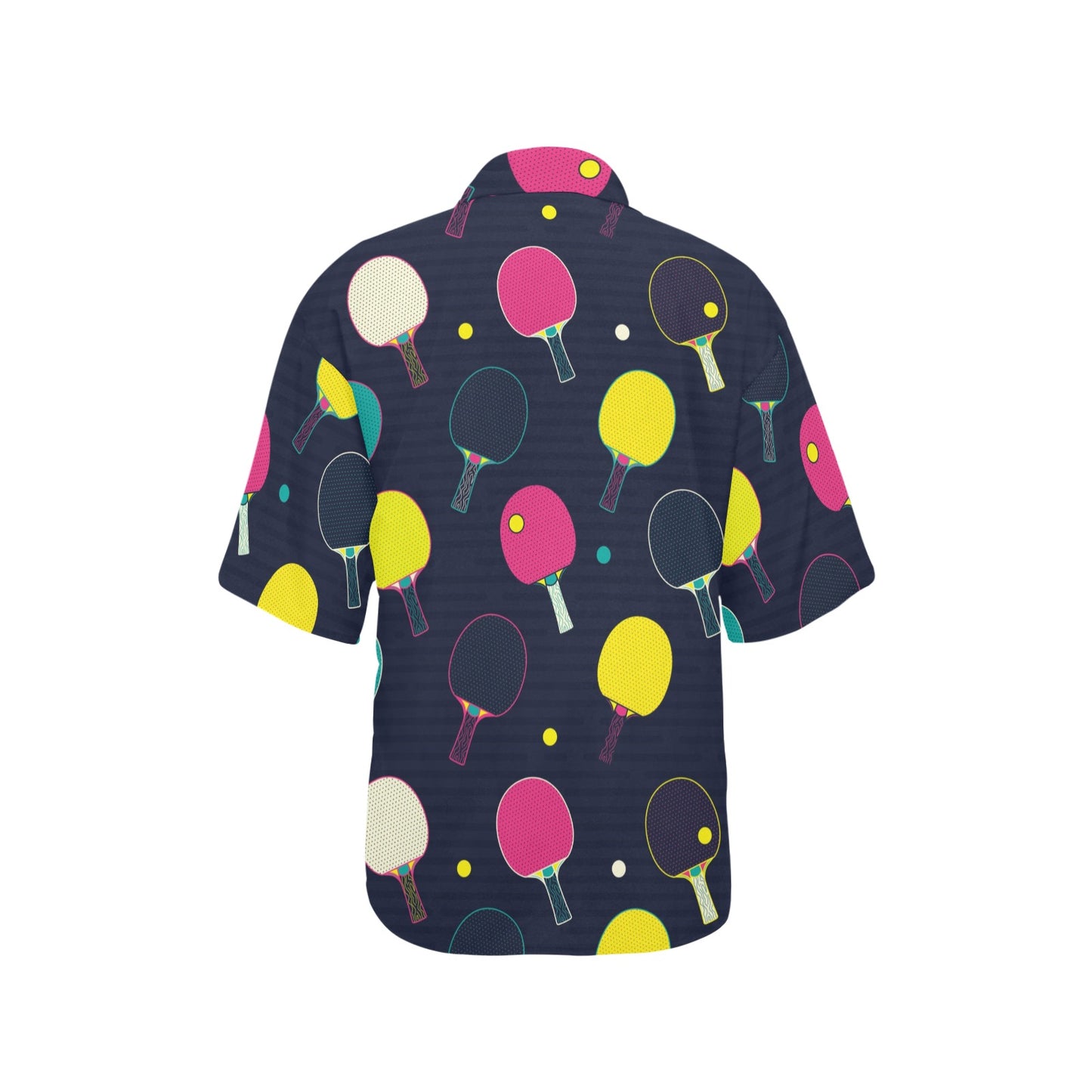 Ping Pong Pattern Print Design A04 Women's Hawaiian Shirt