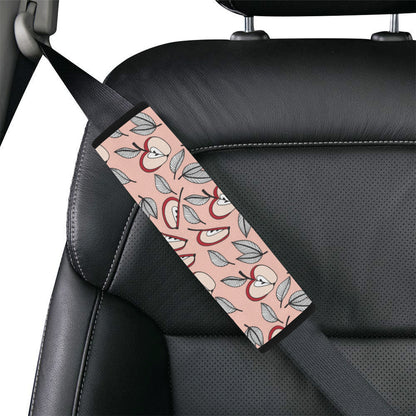 Apple Pattern Print Design AP04 Car Seat Belt Cover