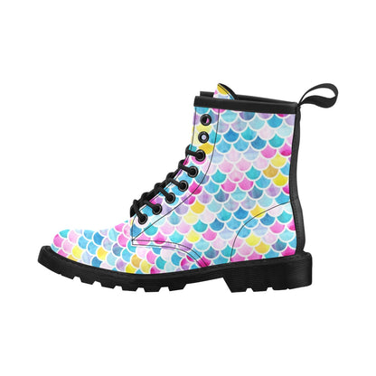Scales Print Design LKS402 Women's Boots