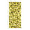 Smiley Face Emoji Print Design LKS302 Beach Towel 32" x 71"