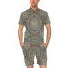 Mandala Pattern Print Design 05 Men's Romper