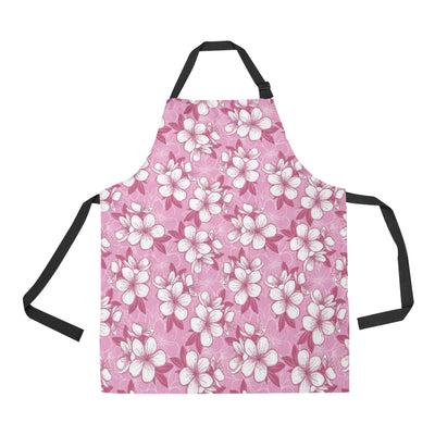 Cherry Blossom Pattern Print Design CB02 Apron with Pocket