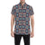 Bohemian Pattern Print Design 02 Men's Short Sleeve Button Up Shirt