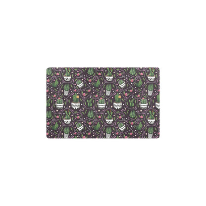 Cactus Pattern Print Design 03 Kitchen Mat