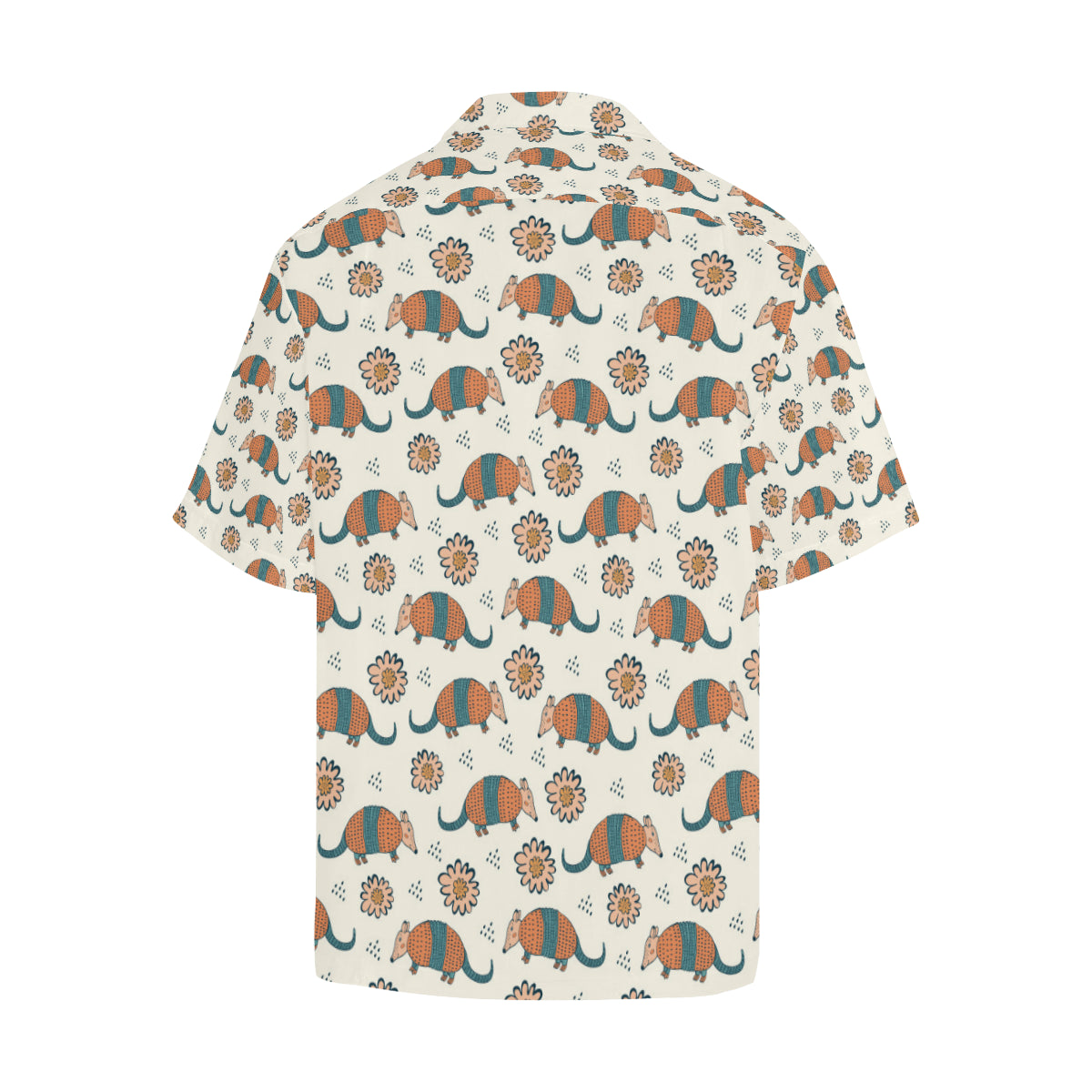 Armadillo Pattern Print Design 02 Men's Hawaiian Shirt