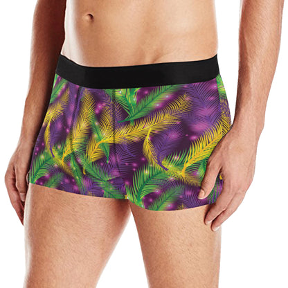 Mardi Gras Pattern Print Design 09 Men's Boxer Briefs