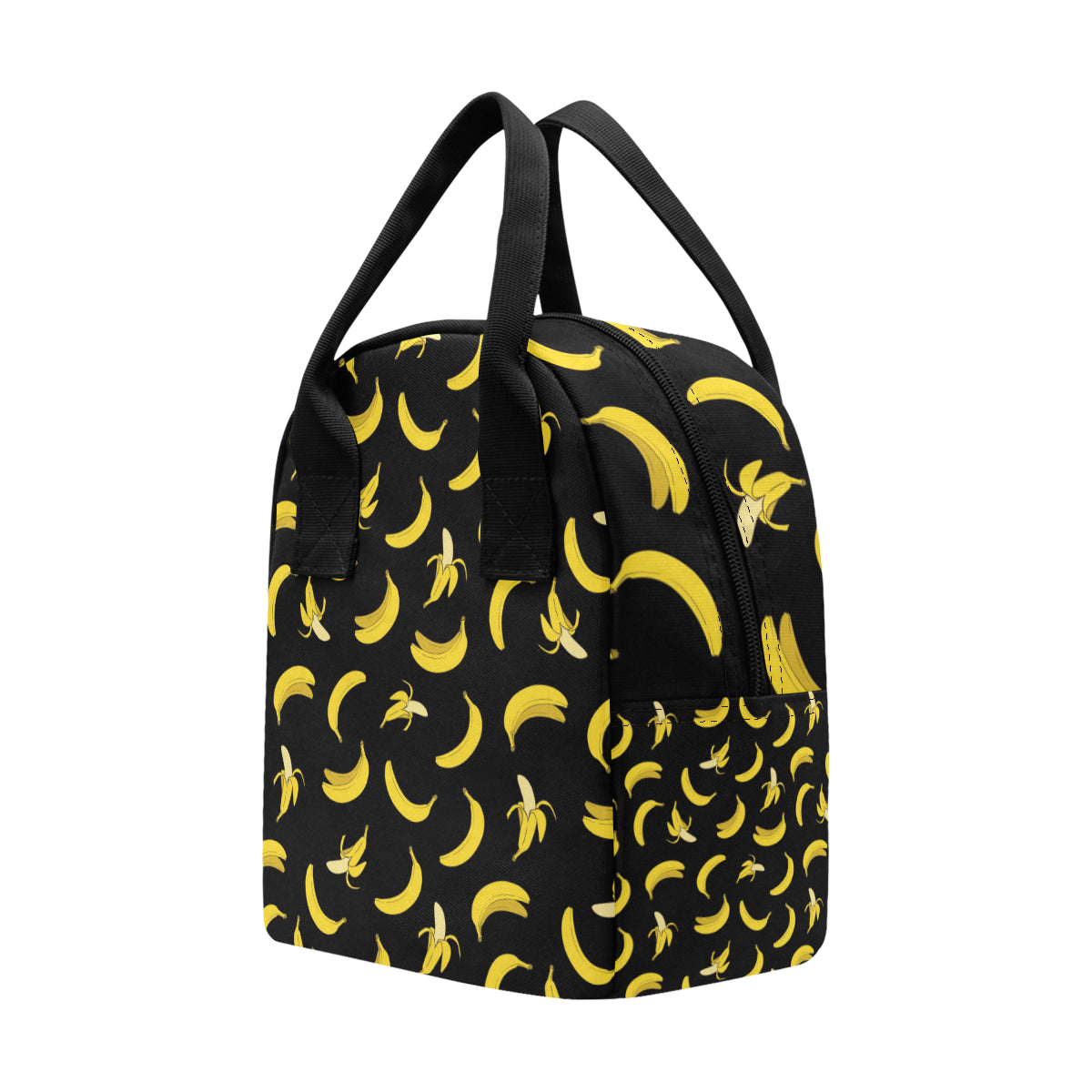 Banana Pattern Print Design BA05 Insulated Lunch Bag