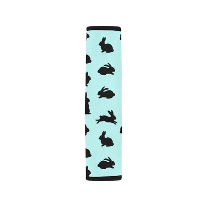 Rabbit Pattern Print Design RB010 Car Seat Belt Cover