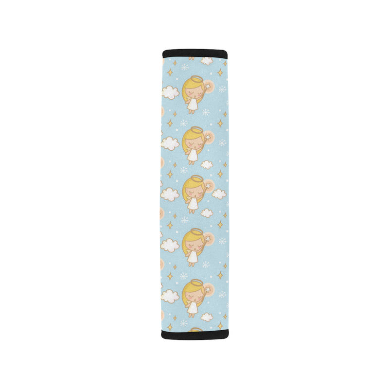 Angel Pattern Print Design 05 Car Seat Belt Cover