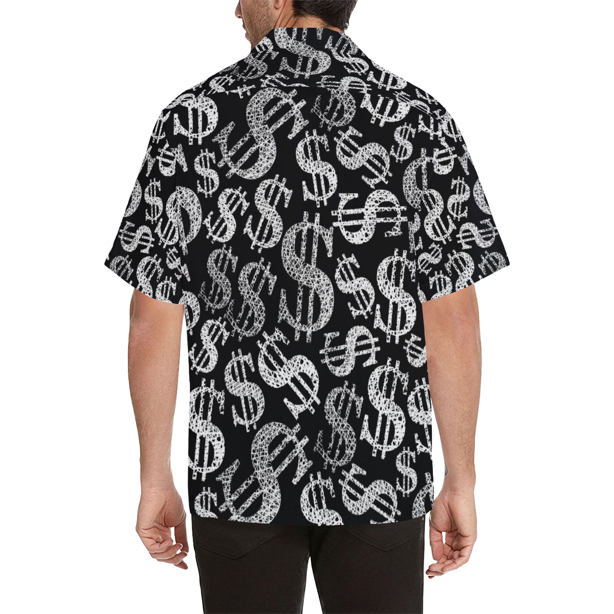 Money Pattern Print Design 02 Men's Hawaiian Shirt