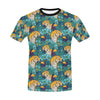 Tiger Tropical Print Design LKS301 Men's All Over Print T-shirt