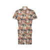 Chicken Evolution Pattern Men's Romper