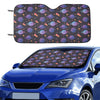 UFO Star Galaxy Print Design LKS308 Car front Windshield Sun Shade