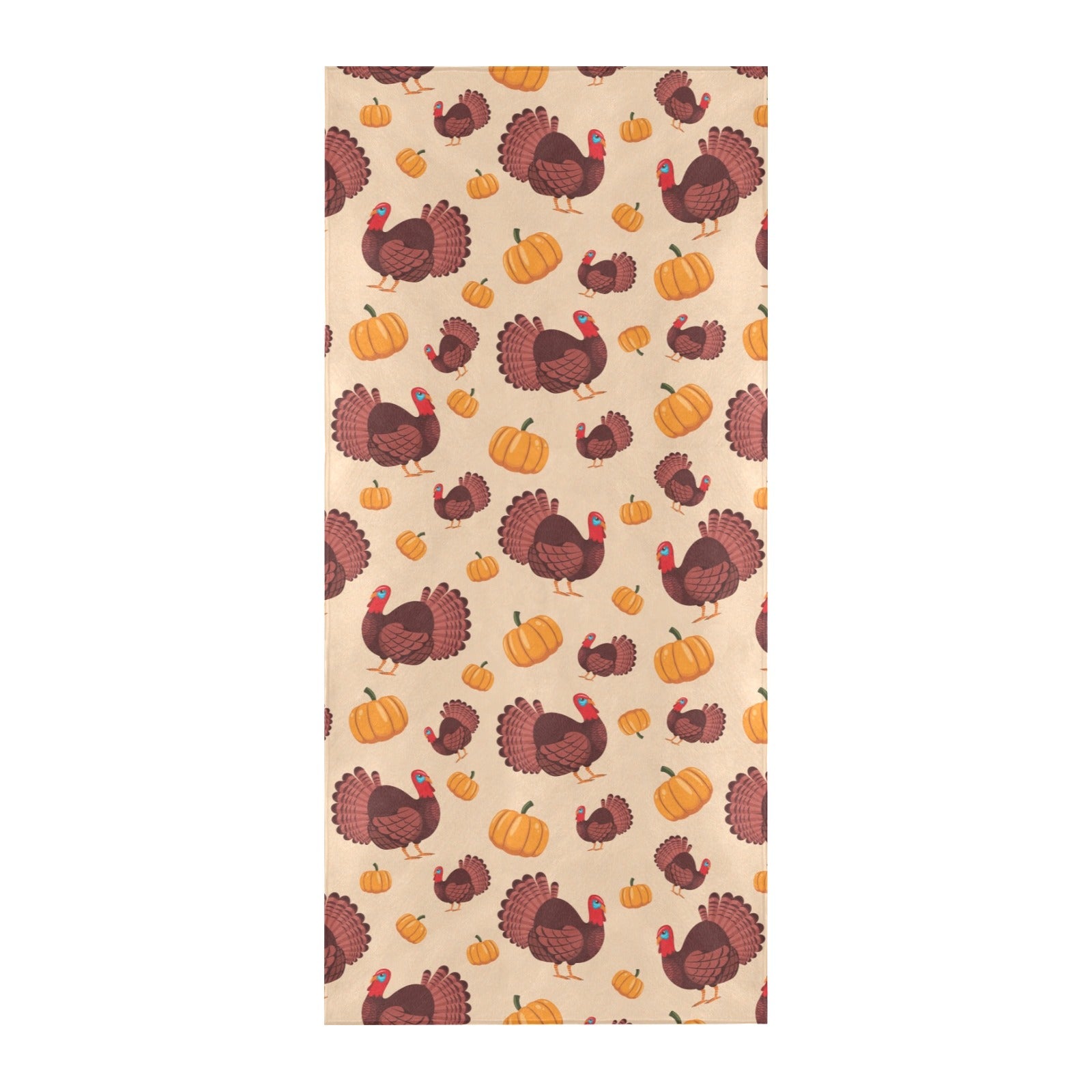 Thanksgiving Print Design LKS308 Beach Towel 32" x 71"