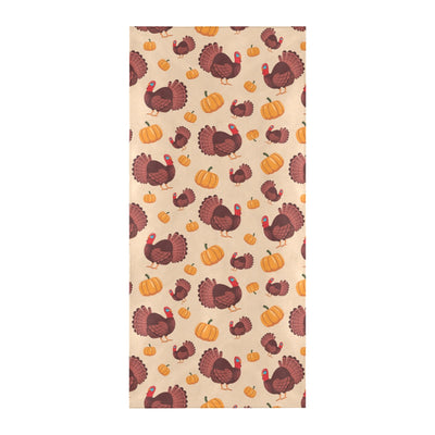 Thanksgiving Print Design LKS308 Beach Towel 32" x 71"